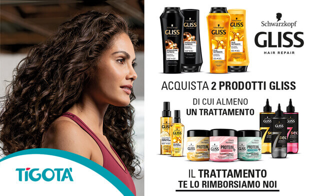 Cashback Gliss in Tigota'